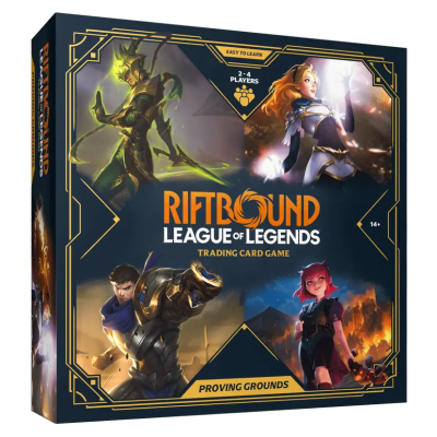 * LANÇAMENTO 31/10/25 * League of Legends Trading Card Game RiftBound Proving Grounds (Em Inglês)