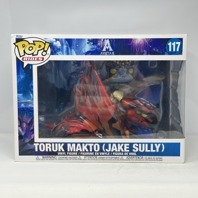 Funko Pop! Rides Toruk Makto (Jake Sully) Avatar número 117 na embalagem