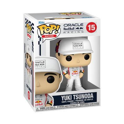 * PRÉ-RESERVA * Funko POP! Racing Oracle Red Bull Racing Yuki Tsunoda #15