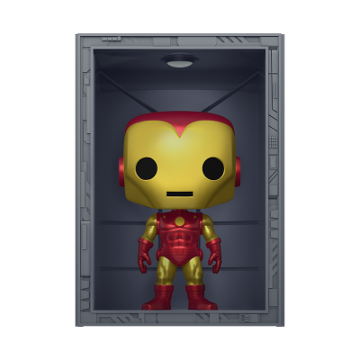 Funko POP! Deluxe Marvel Hall Of Armor: Iron Man Model 4 #1036 SE