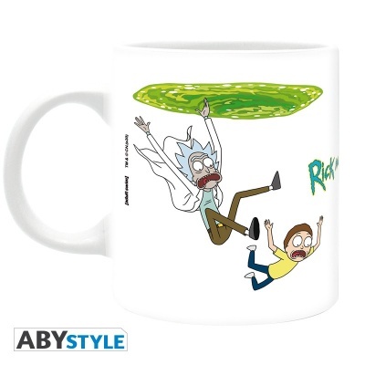 Mug Rick And Morty Portal 2 320ml ABYstyle The Fan Experience