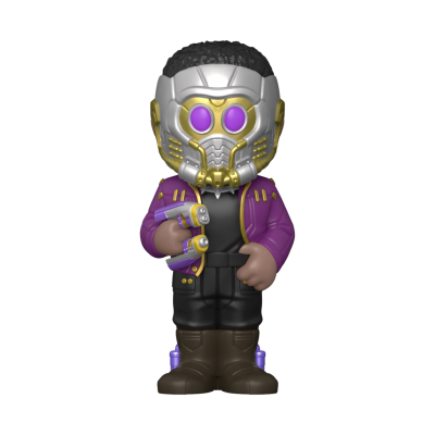 Funko SODA Marvel Studios What If...? T'Challa Star-Lord c/ Possibilidade de CHASE