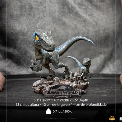 Figura MiniCo - Jurassic World Dominion - Blue And Beta