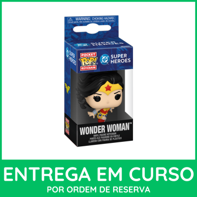 * PRÉ-RESERVA * Funko Pocket POP! Keychain DC Heroes New Classics Wonder Woman