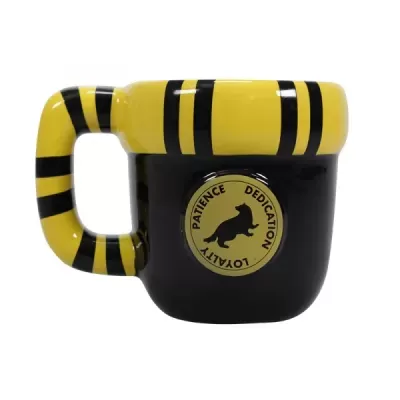 Mug 3D Harry Potter Hufflepuff 400ml Half Moon Bay