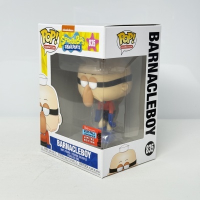 * 2ª MÃO * Funko POP! Animation Spongebob Squarepants Barnacleboy #835 Fall Convention 2020