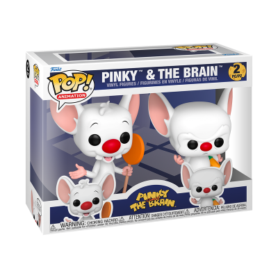 Funko POP! Animation Pinky & The Brain Pinky & The Brain 2 Pack