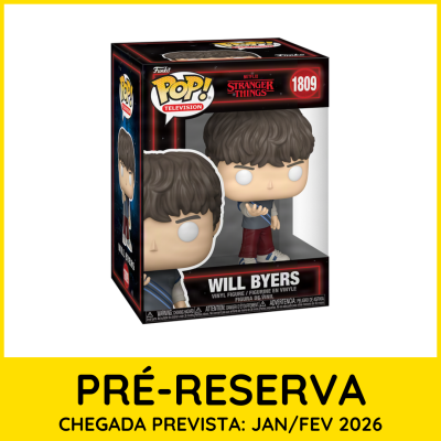 Funko Pop! Will Byers da Stranger Things na caixa