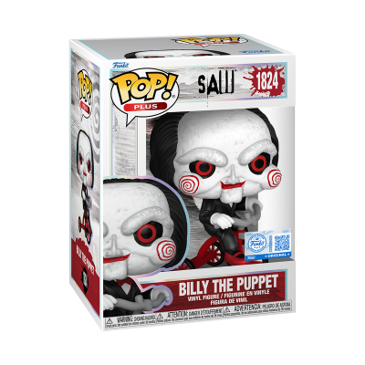 Funko POP! Plus Movies Saw Billy The Puppet #1824 SE