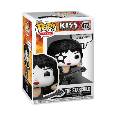 Funko POP! Rocks Kiss The Starchild (And Party Every Day!) #472
