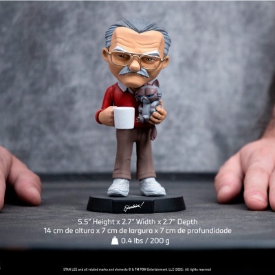 Figura MiniCo - Pow! Entertainment - Stan Lee With Grumpy Cat