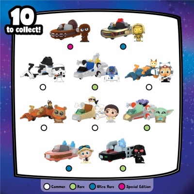 Mini Figuras Surpresa Star Wars Doorables Galactic Cruisers Just Play