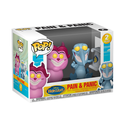 * PRÉ-RESERVA * Funko POP! Disney Hercules Panic & Pain 2 Pack