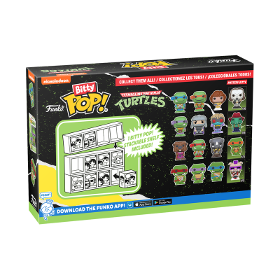 Bitty POP! Teenage Mutant Ninja Turtles 4 Pack Series 4 (8-Bit Raphael)