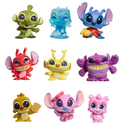 Mini Figuras Disney Doorables Collection Peek Stitch Experiments Just Play
