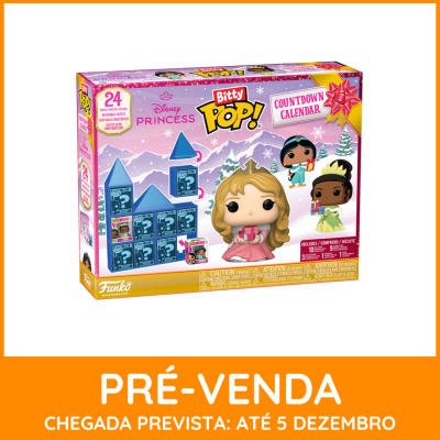 * EM PRÉ-VENDA ONLINE * Bitty POP! Countdown Calendar Disney Princess Holiday