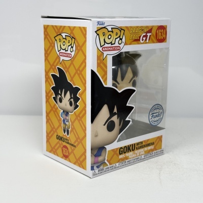 * 2ª MÃO * Funko POP! Animation Dragon Ball GT Goku With Kamehameha #1634 SE