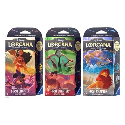 Disney Lorcana Trading Card Game Starter Deck The First Chapter (Em Inglês)