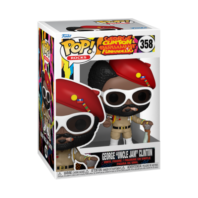 Funko POP! Rocks George "Uncle Jam" Clinton #358