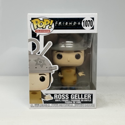 Figura de vinil Funko Pop! Ross Geller da série Friends na caixa