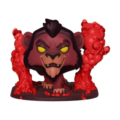 Funko POP! Deluxe Disney The Lion King Scar With Flames #544 CHASE