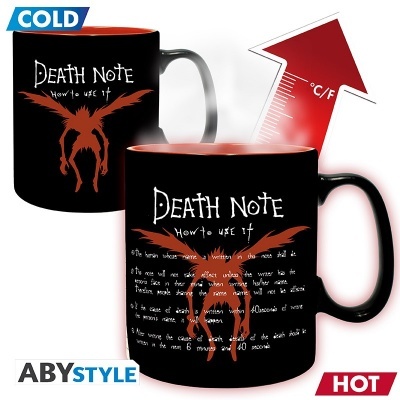 Mug Death Note Kira & Ryuk (Hot and Cold) 460ml ABYstyle The Fan Experience