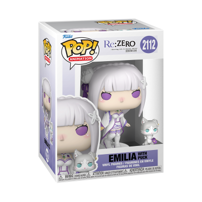 Funko POP! Animation Re:ZERO Starting Life in Another World Emilia with Puck #2112