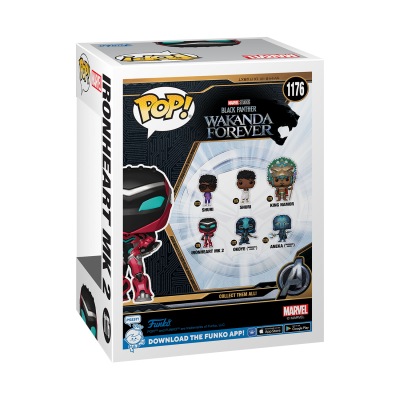 Funko POP! Marvel Studios Black Panther Wakanda Forever Ironheart MK 2 #1176