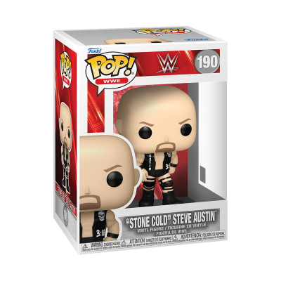 * PRÉ-RESERVA * Funko POP! WWE "Stone Cold" Steve Austin #190