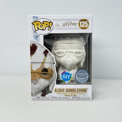 * 2ª MÃO * Funko POP! Harry Potter Albus Dumbledore #125 D.I.Y. SE