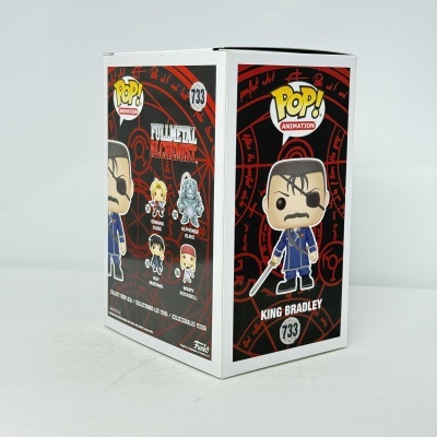 * 2ª MÃO * Funko POP! Animation Fullmetal Alchemist King Bradley #733 CHASE SE