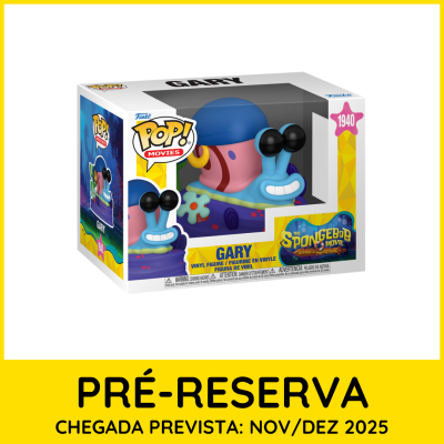 * PRÉ-RESERVA * Funko POP! Movies The SpongeBob Movie: Search for SquarePants Gary (Pirate) #1940