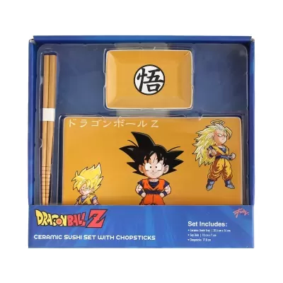 Sushi Set With Chopsticks Dragon Ball Z Son Goku Just Funky