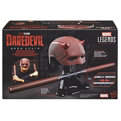 Réplica Máscara Legends Series 1/1 Daredevil Helmet & Billy club Hasbro