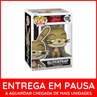* PRÉ-RESERVA * Funko POP! Games Five Nights At Freddy's Help Wanted 2 Glitchtrap #1128