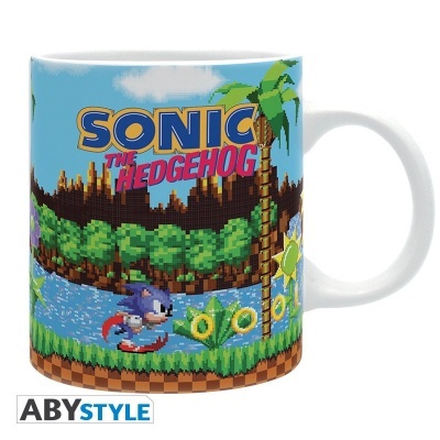 Mug Sonic The Hedgehog Retro 320ml ABYstyle The Fan Experience