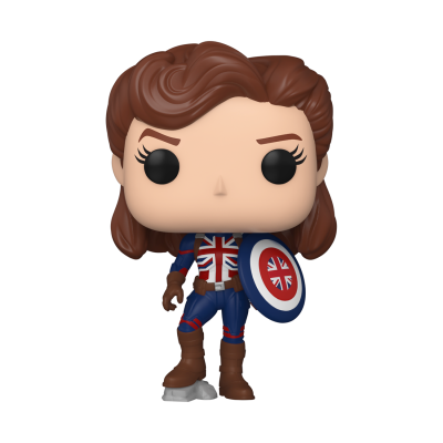 Funko POP! Marvel What If...? Captain Carter #870 (Caixa Danificada)