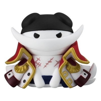 Mini Figuras One Piece Mega Cat Project NyanPieceNyan! Luffy & Paramount War of Marineford 3cm Megahouse (1 Un - Várias Personagens Disponív