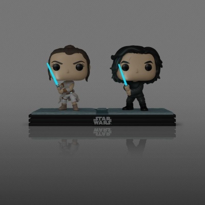 Funko POP! Moment Star Wars Rey & Kylo Ren #758 GITD SE