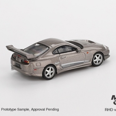 Diecast 1:64 Toyota Supra VeilSide Combat V-II Combat Grey - Mini GT