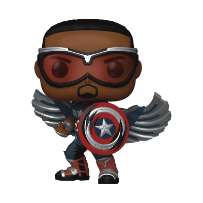 * EM PRÉ-VENDA ONLINE * Funko POP! Marvel Studios Captain America Brave New World Captain America #1337 SE