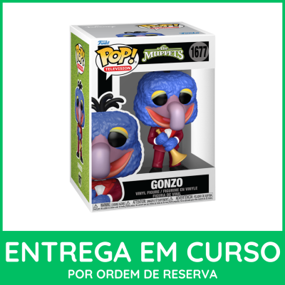 * PRÉ-RESERVA * Funko POP! Television Disney The Muppets Gonzo #1677