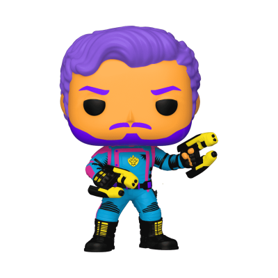 Funko POP! Marvel Studios Guardians Of The Galaxy Volume 3 Star-Lord #1240 Black Light Special Edition