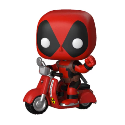 Funko POP! Marvel Deadpool Deadpool On Scooter #48 (Caixa Danificada)