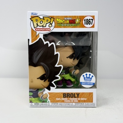 * 2ª MÃO * Funko POP! Animation The Movie Dragon Ball Super Broly #1867 SE
