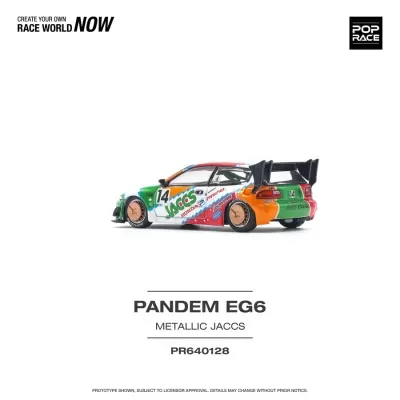 Diecast 1:64 Honda Pandem Civic EG6 v1.5 JACCS Various - Pop Race