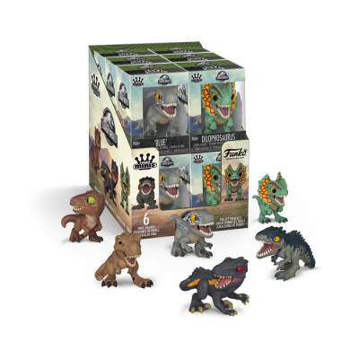 Funko Minis Jurassic World (1 Un - Várias Personagens Disponíveis)