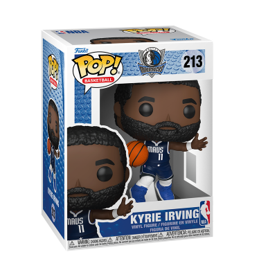 Funko Pop! Kyrie Irving NBA Dallas Mavericks embalagem