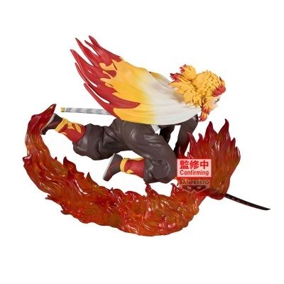 Figura Demon Slayer Vibration Stars Plus Kyojuro Rengoku 14cm Banpresto