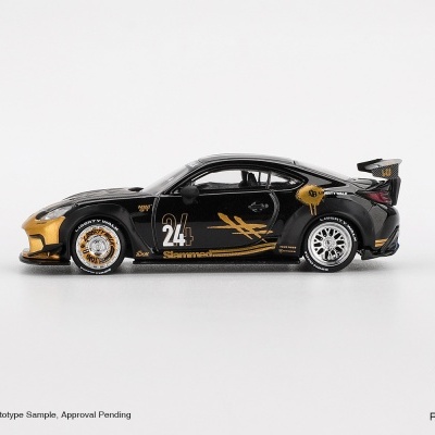 Diecast 1:64 Toyota GR Supra LB-Nation Black & Gold 2025 - Mini GT